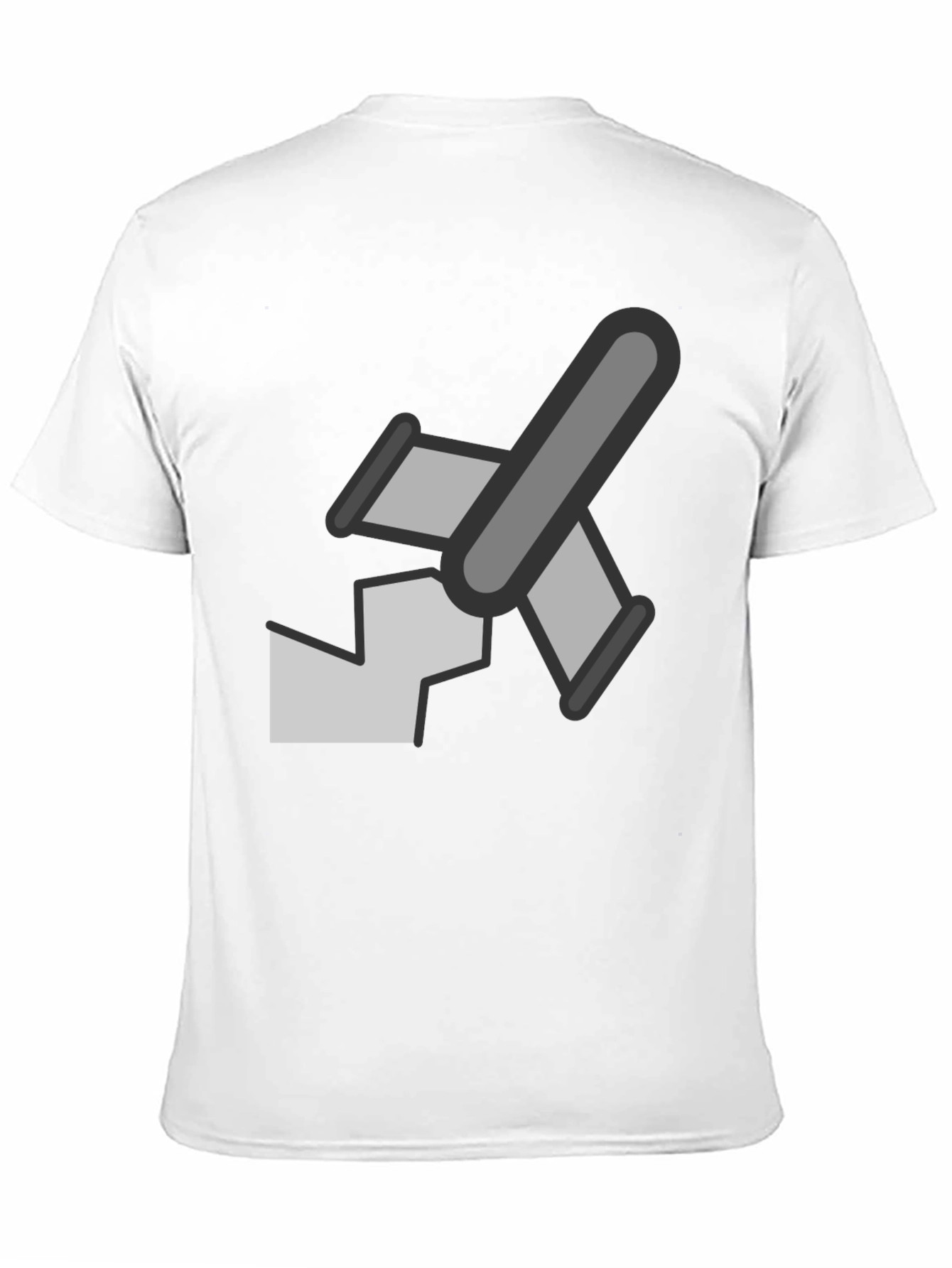 Graphic Tee - Abstract Plane Design