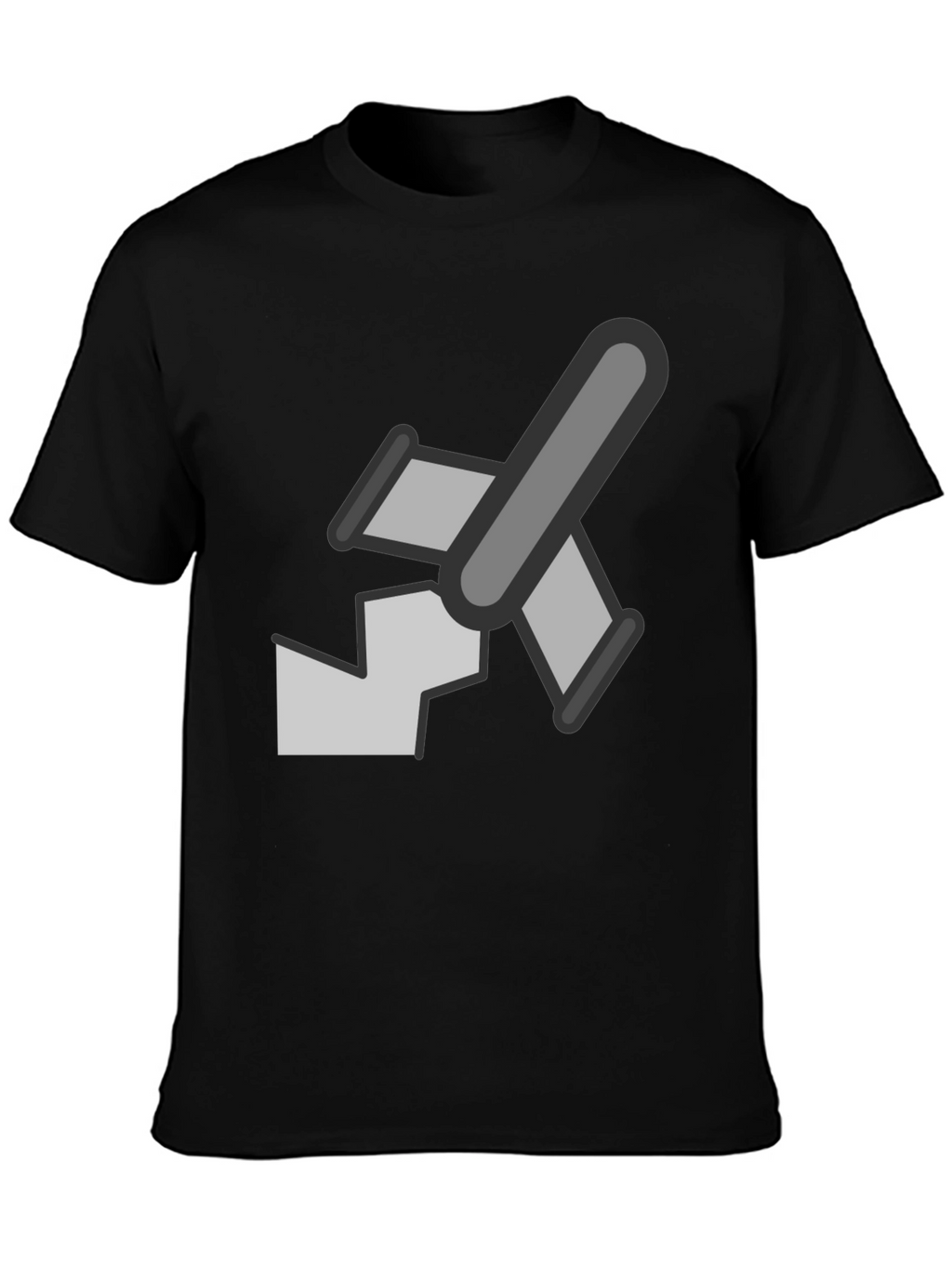 Graphic Tee - Abstract Plane Design