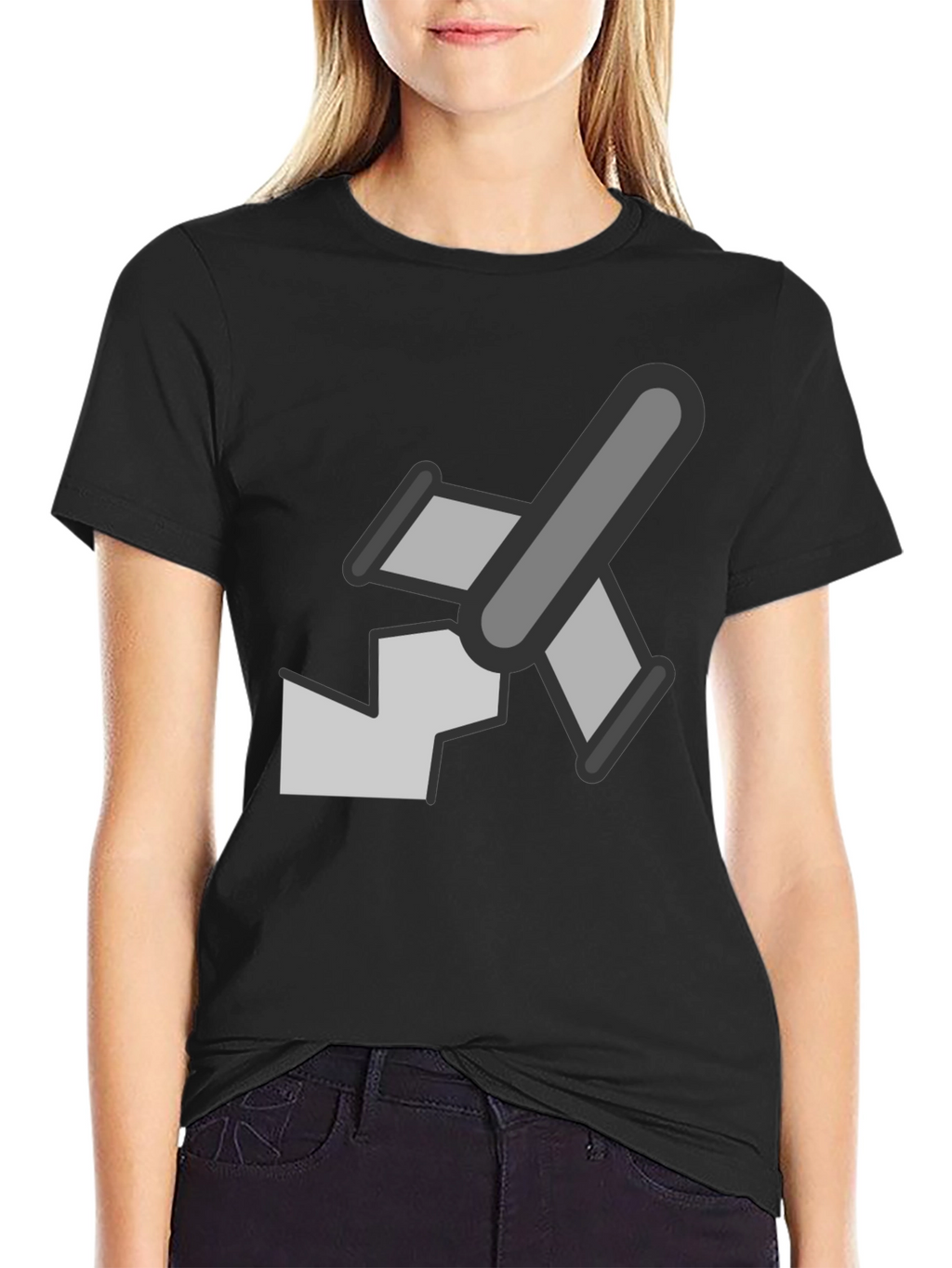 Graphic Tee - Abstract Plane Design
