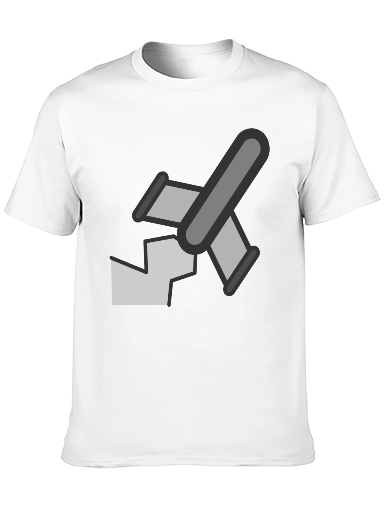 Graphic Tee - Abstract Plane Design