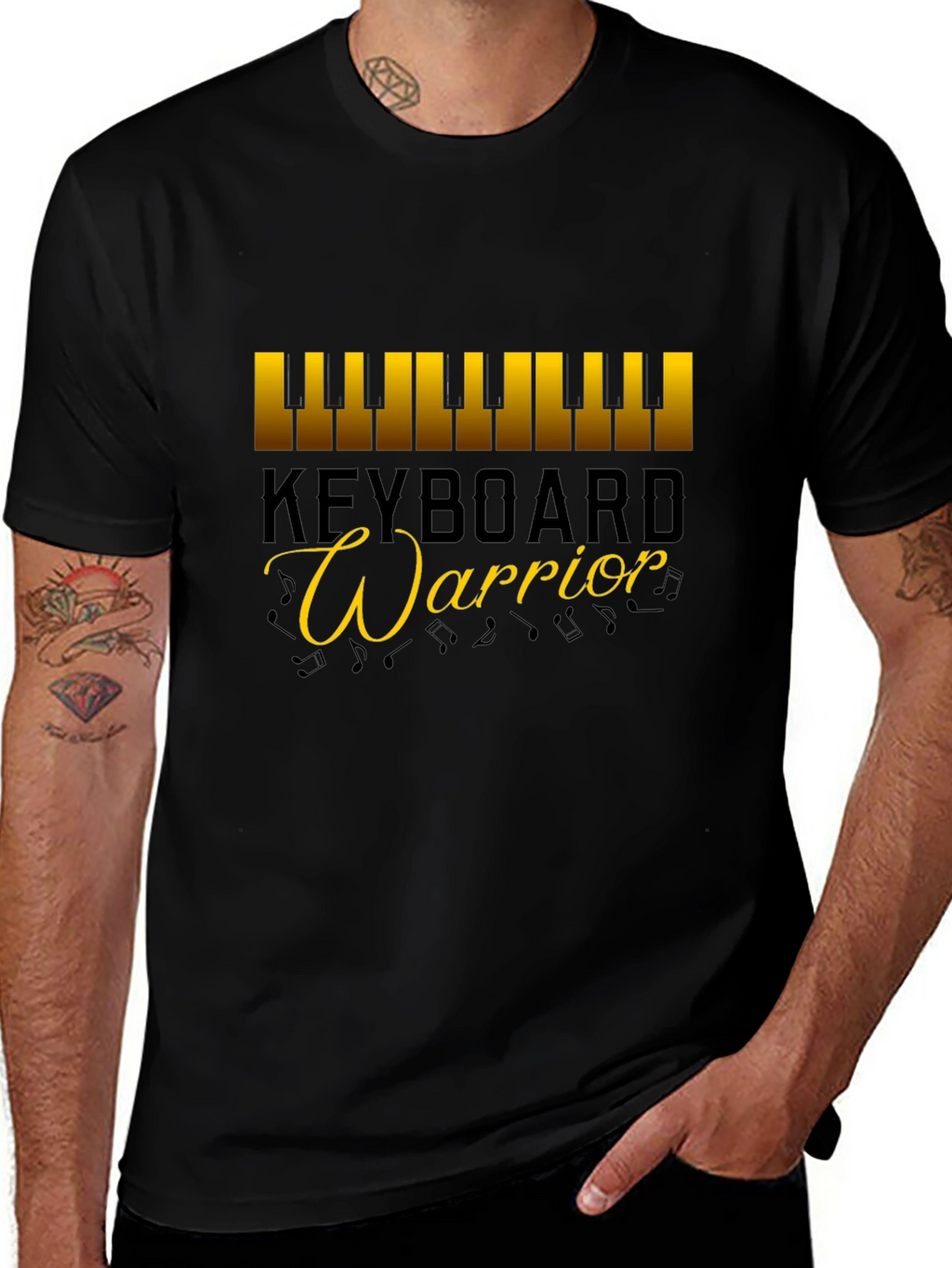 Keyboard Warrior Graphic Tee