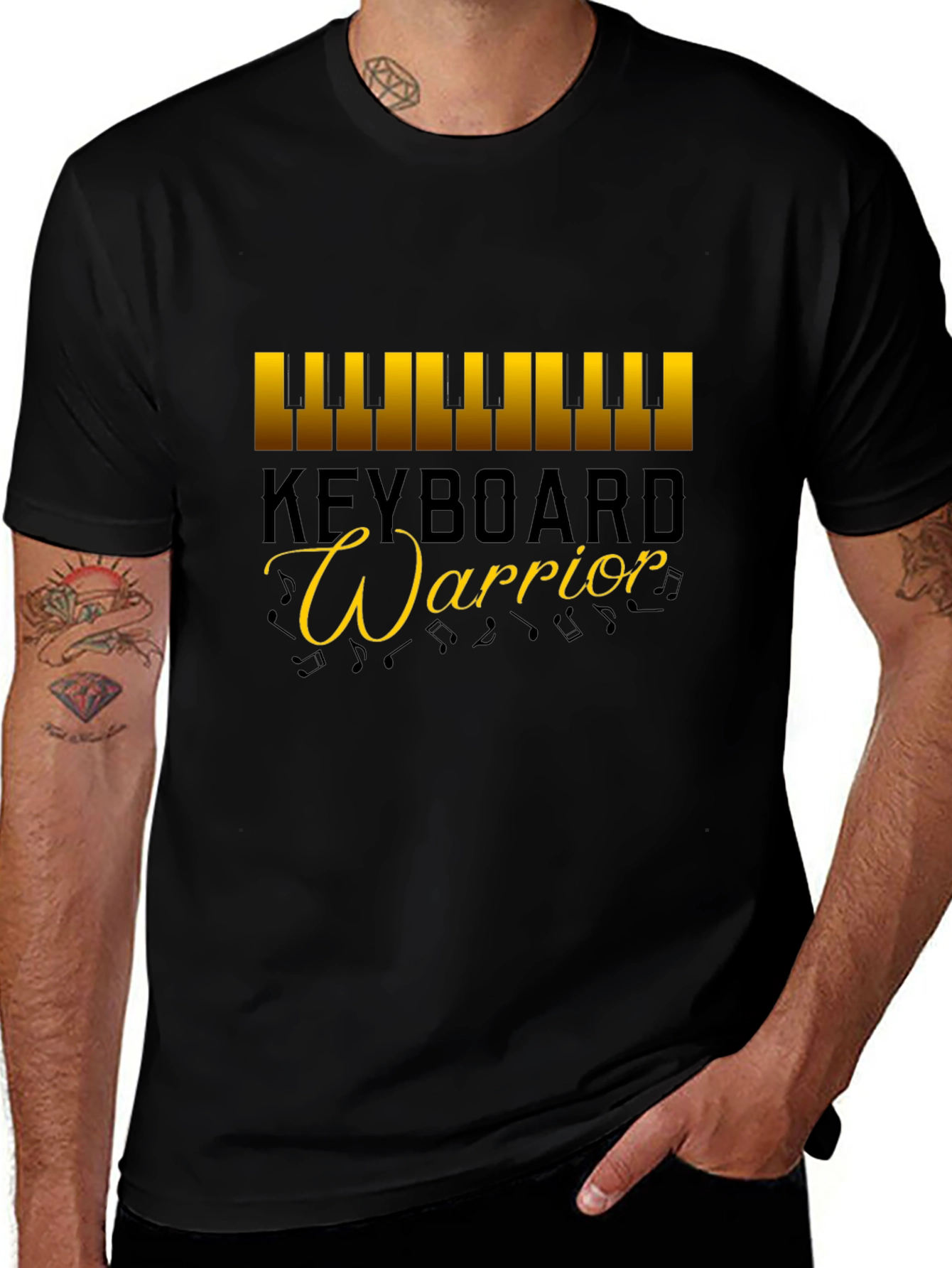 Keyboard Warrior Graphic Tee