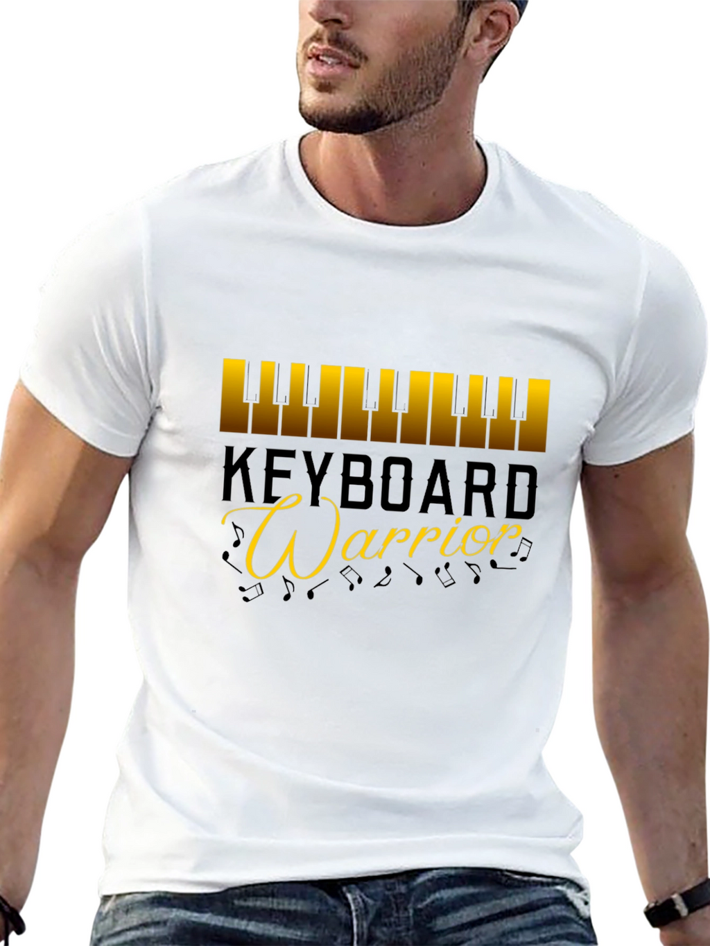 Keyboard Warrior Graphic Tee
