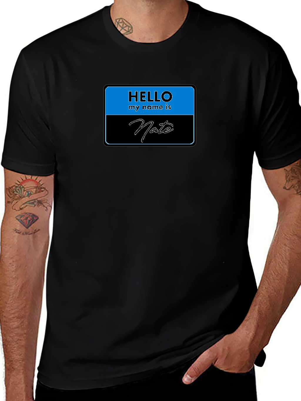 Hello My Name is Nate T-Shirt