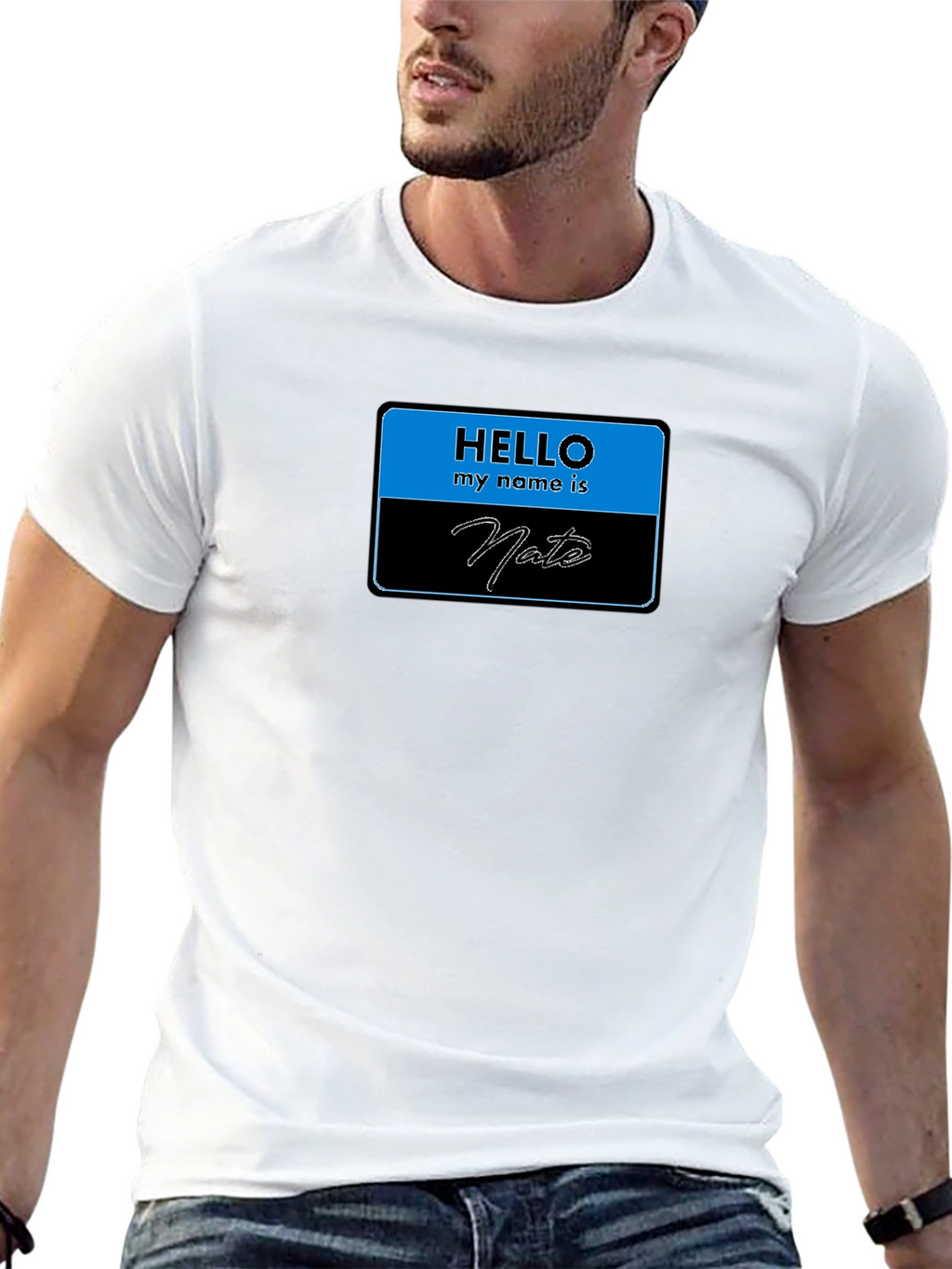 Hello My Name is Nate T-Shirt