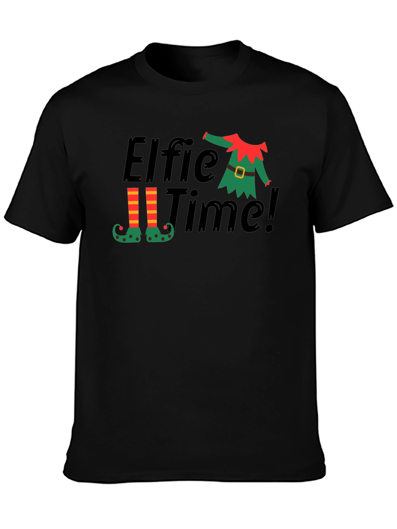 Elfie Time Christmas T-Shirt