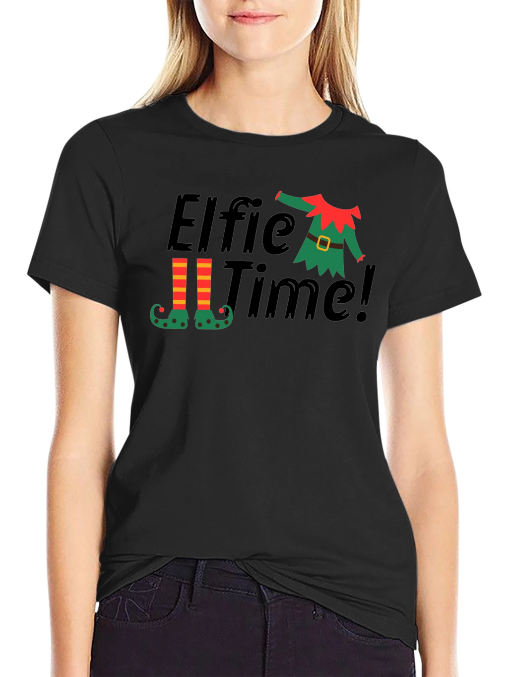 Elfie Time Christmas T-Shirt
