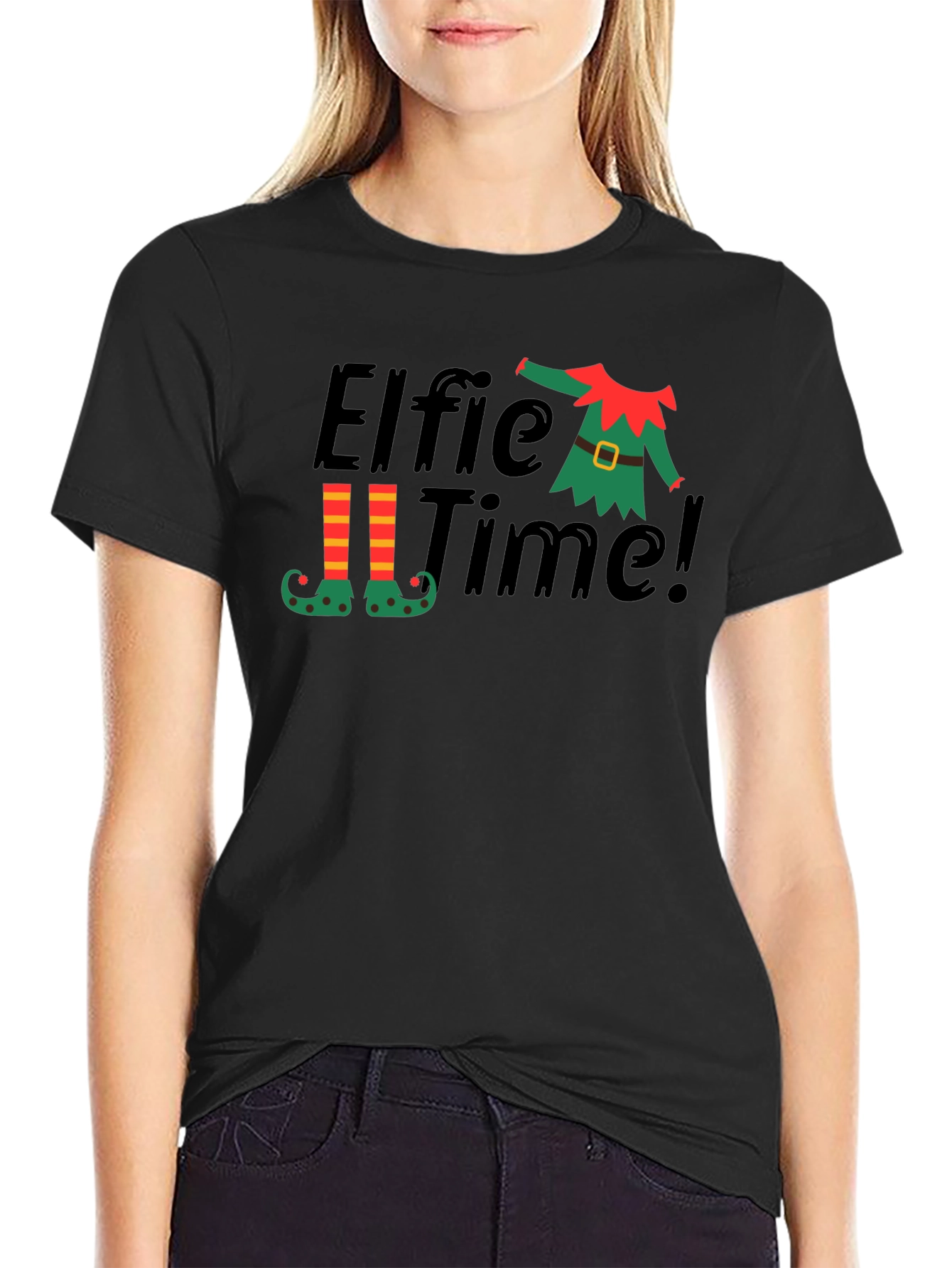 Elfie Time Christmas T-Shirt