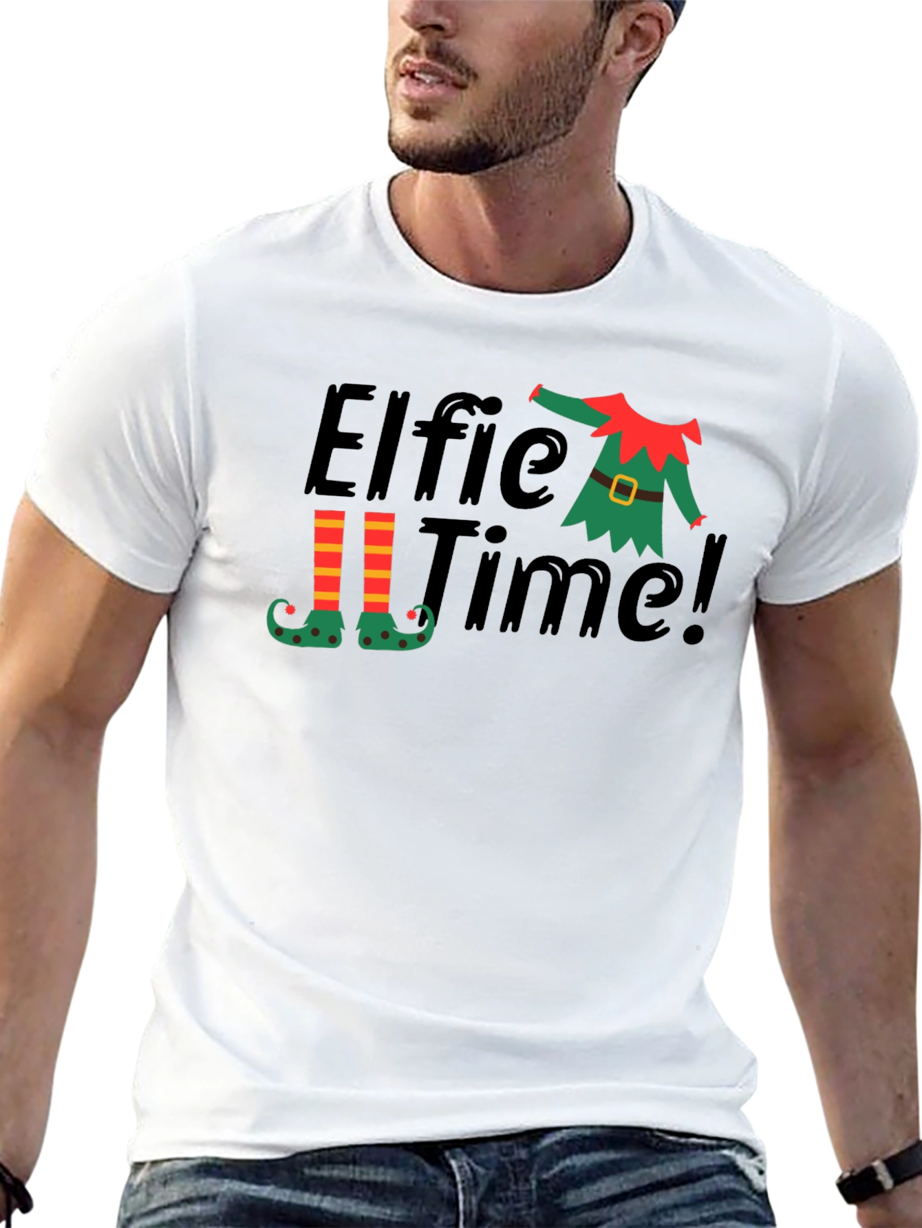 Elfie Time Christmas T-Shirt