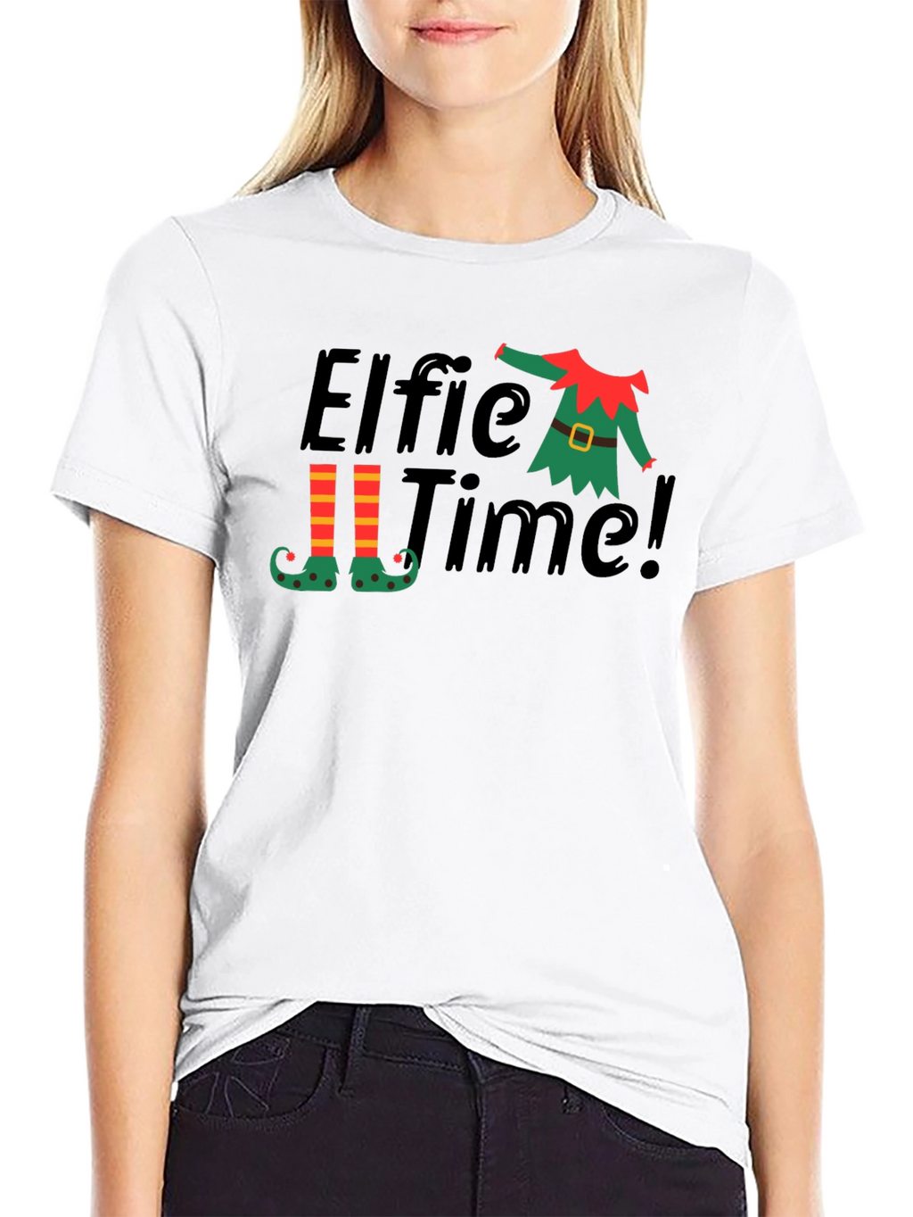 Elfie Time Christmas T-Shirt
