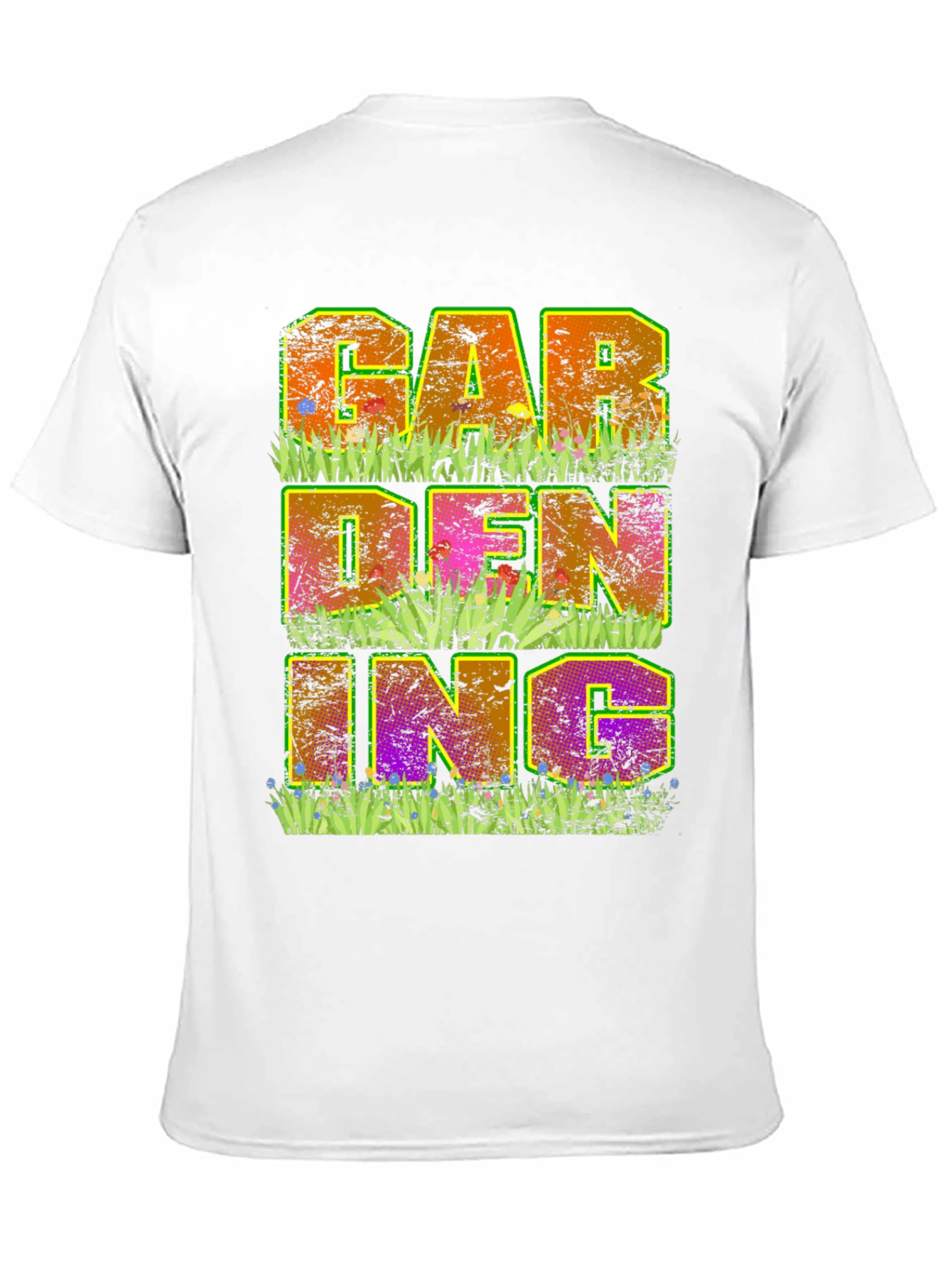 Gardening Graphic T-Shirt - Mens Black Tee