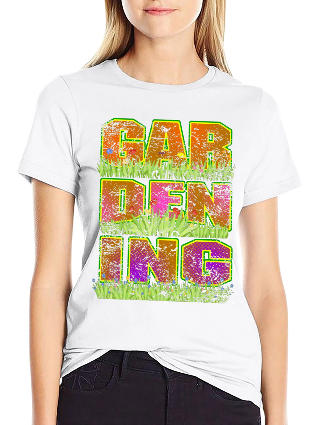 Gardening Graphic T-Shirt - Mens Black Tee