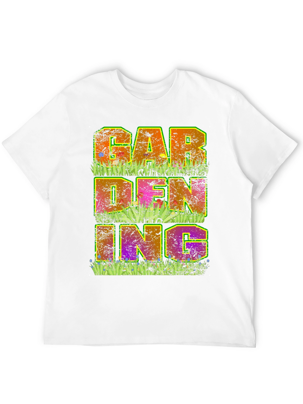 Gardening Graphic T-Shirt - Mens Black Tee