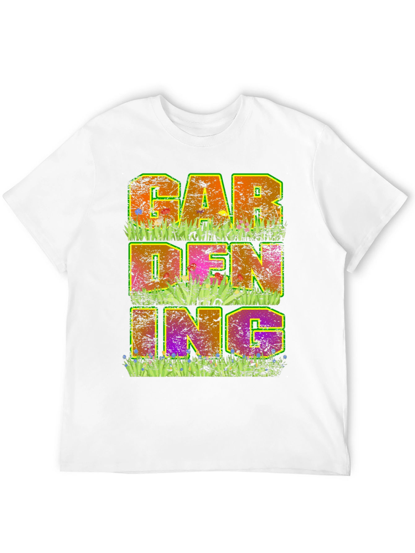 Gardening Graphic T-Shirt - Mens Black Tee