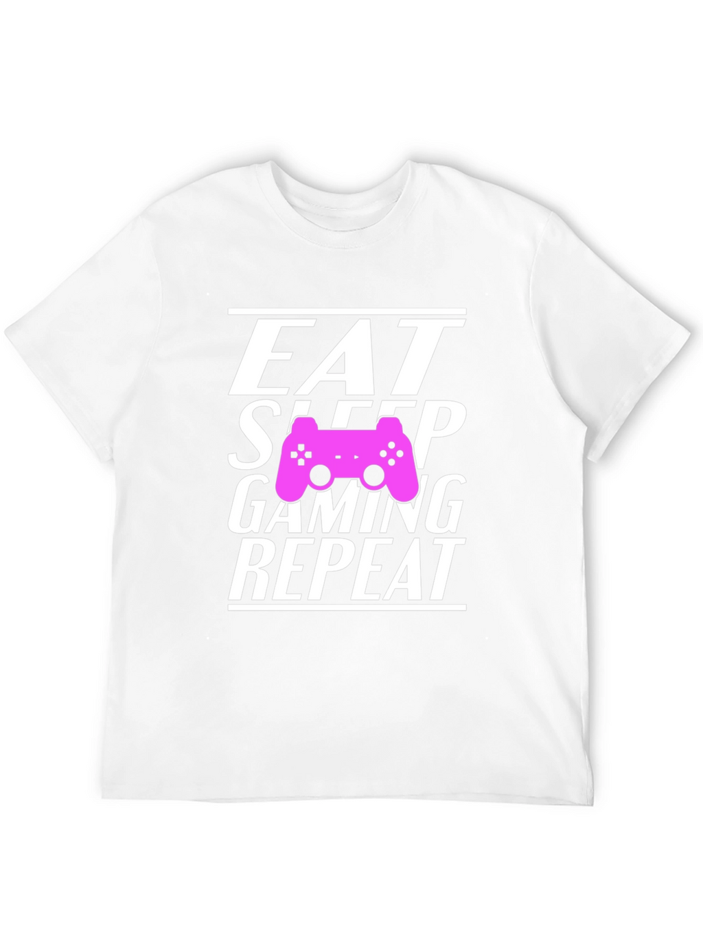 Eat Sleep Gaming Repeat Gamer T-Shirt