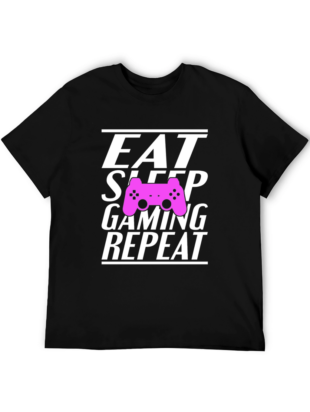 Eat Sleep Gaming Repeat Gamer T-Shirt