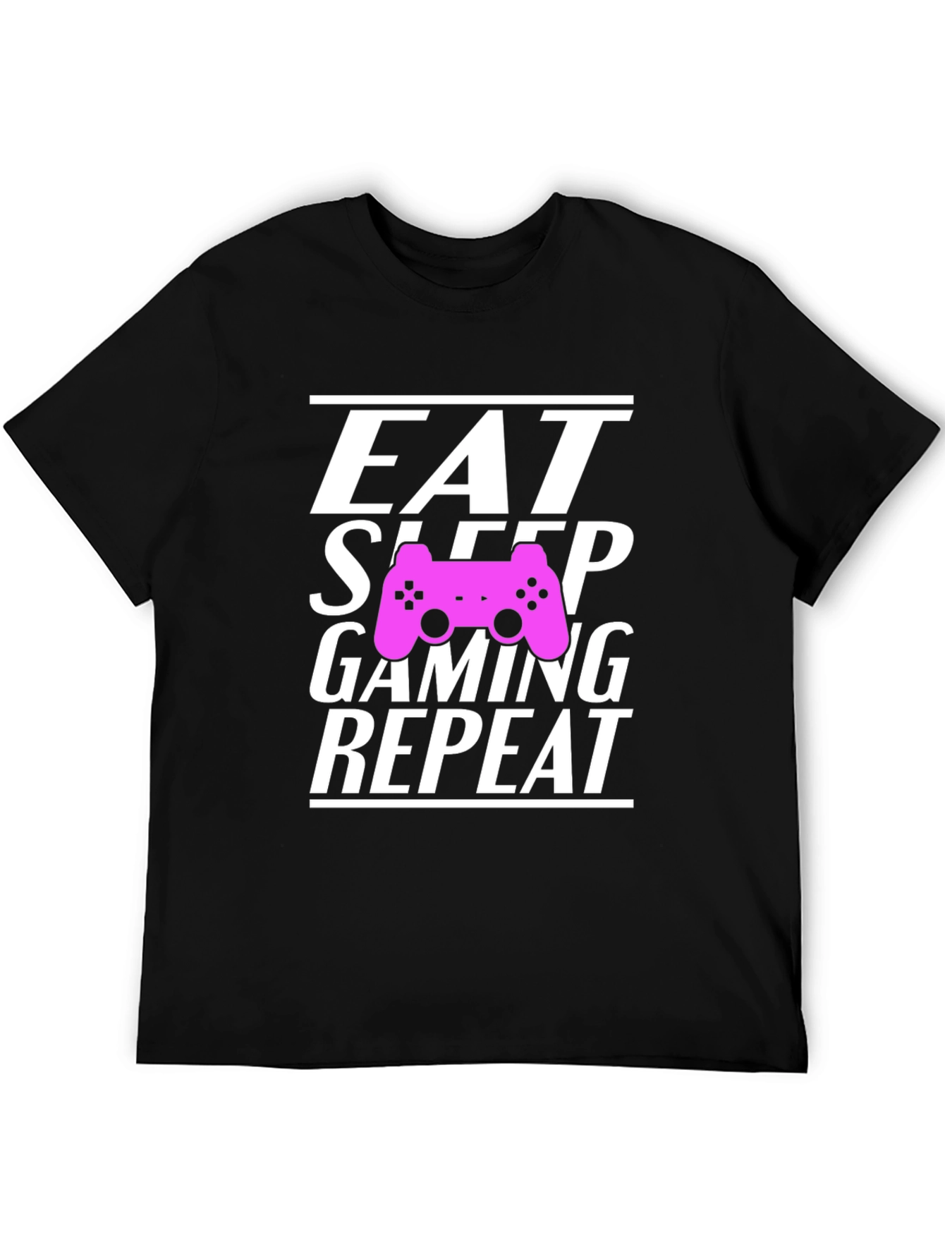 Eat Sleep Gaming Repeat Gamer T-Shirt