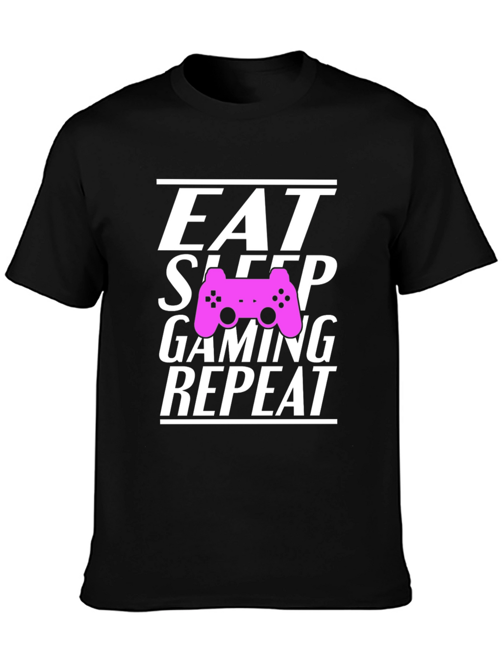 Eat Sleep Gaming Repeat Gamer T-Shirt
