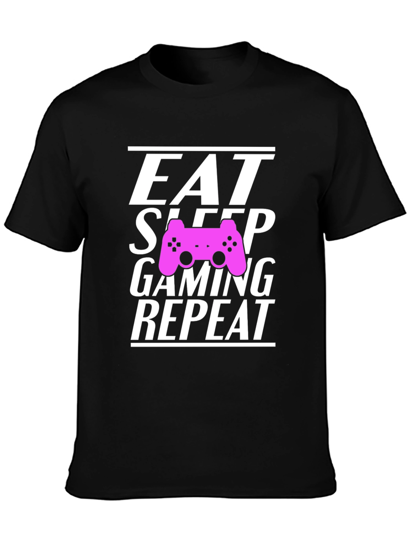 Eat Sleep Gaming Repeat Gamer T-Shirt