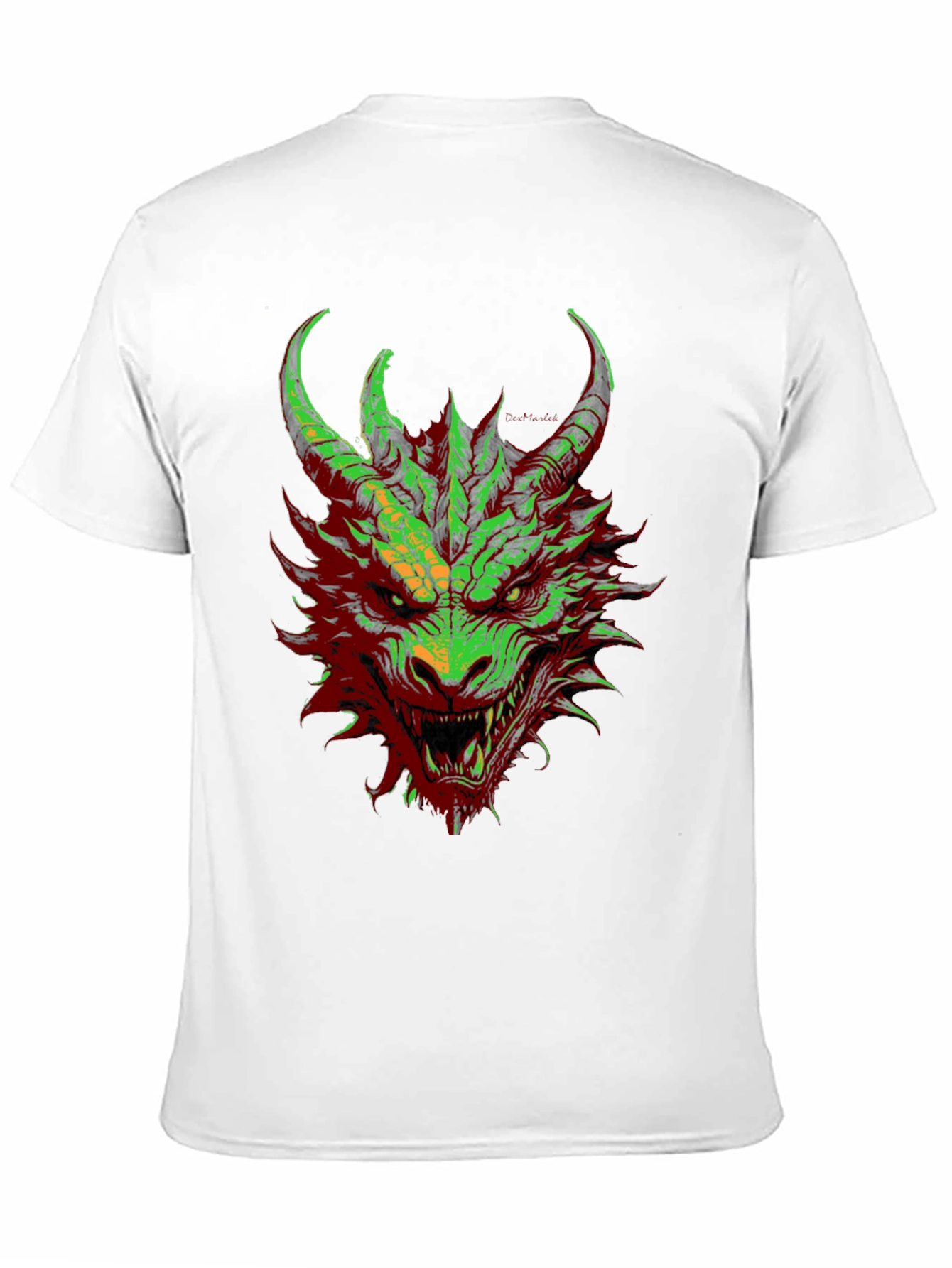 Dragon Graphic Tee - Mens Black T-Shirt
