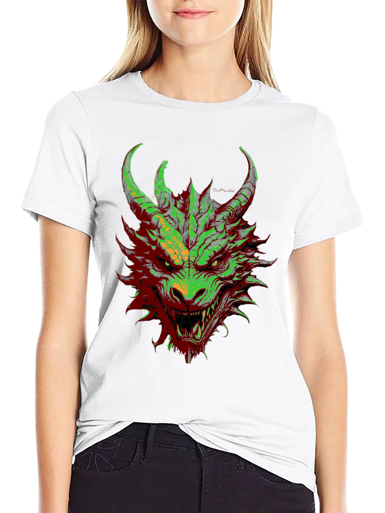 Dragon Graphic Tee - Mens Black T-Shirt