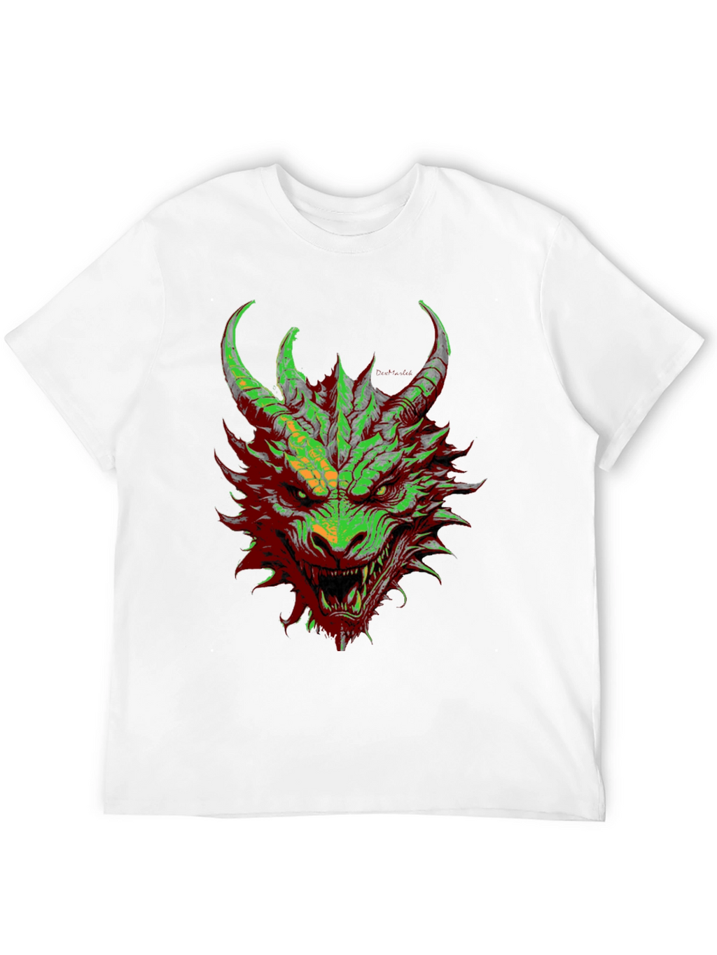 Dragon Graphic Tee - Mens Black T-Shirt