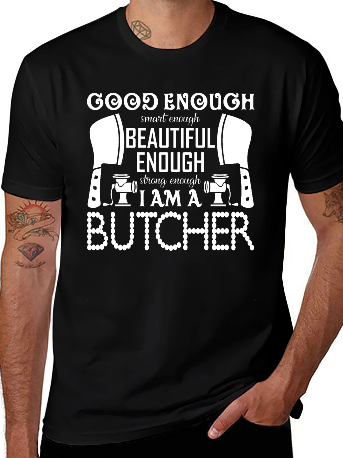 Good Enough Butcher Graphic Tee