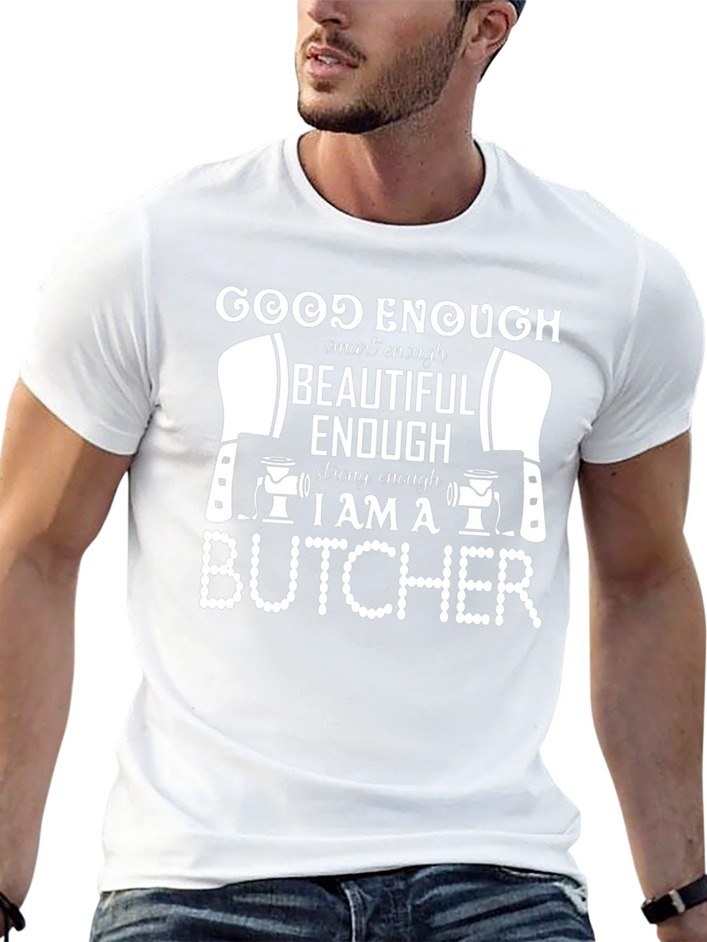 Good Enough Butcher Graphic Tee