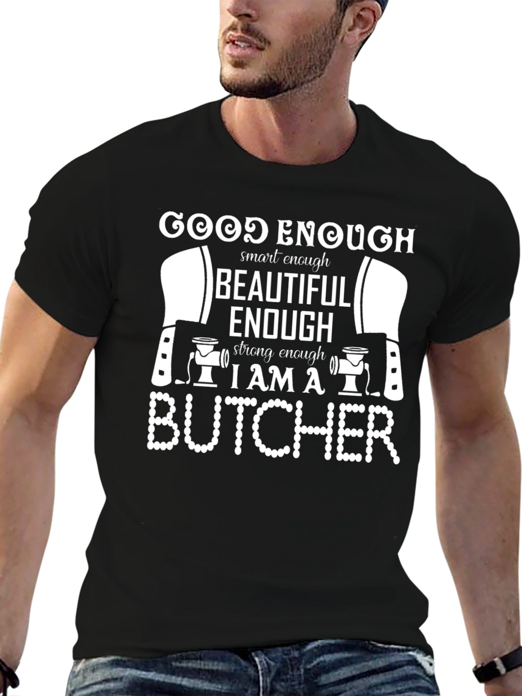 Good Enough Butcher Graphic Tee