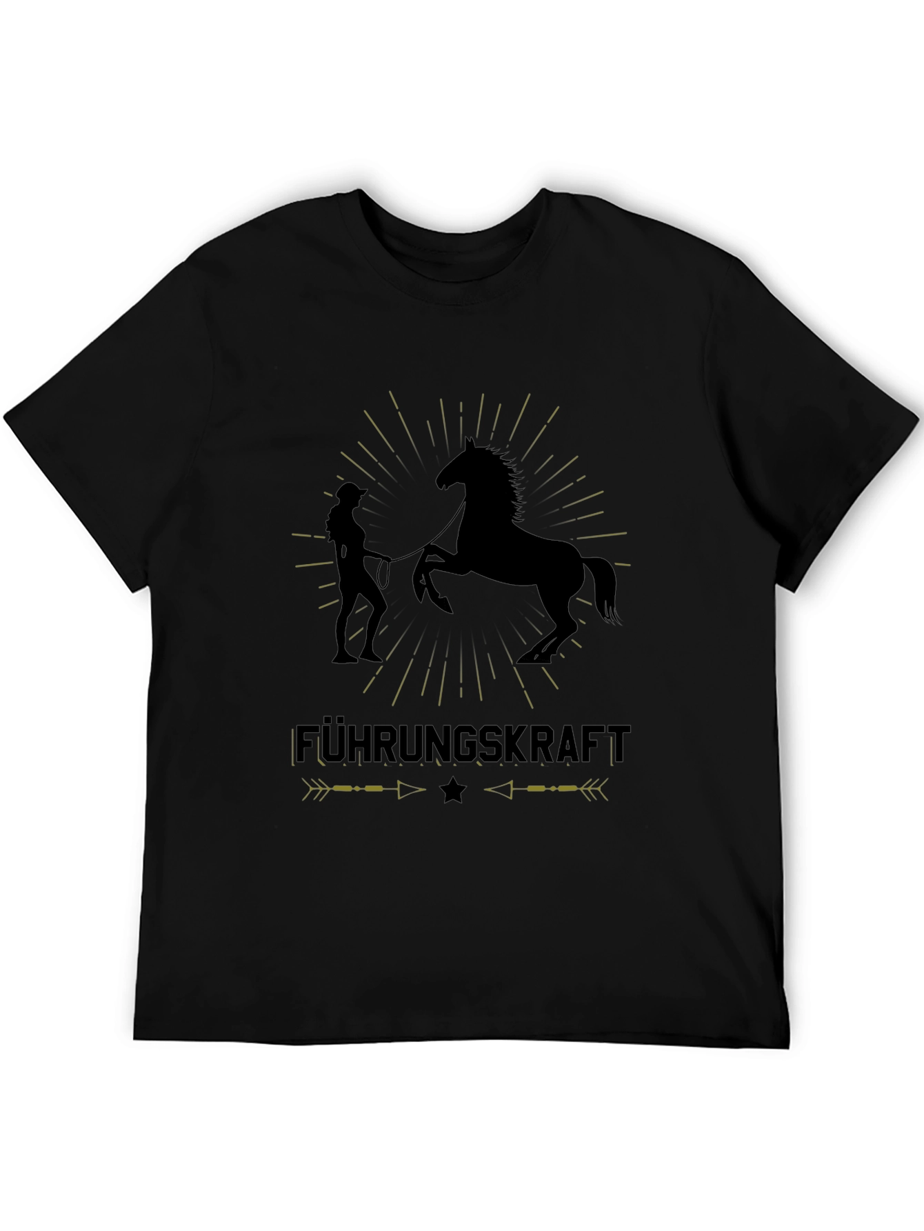 Führungskraft Horse T-Shirt: Equestrian Leadership Tee