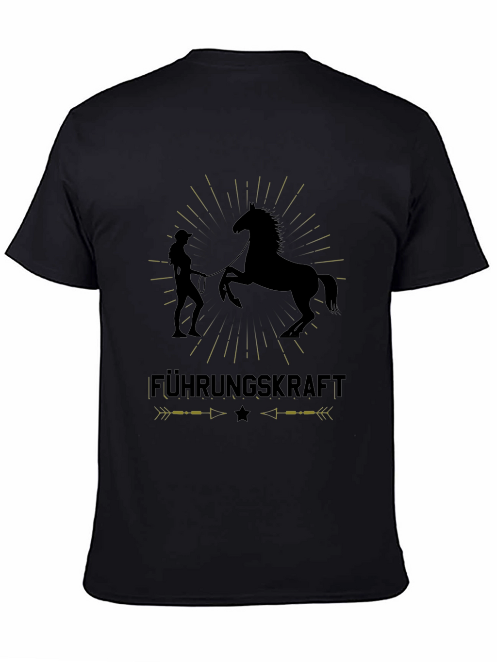 Führungskraft Horse T-Shirt: Equestrian Leadership Tee