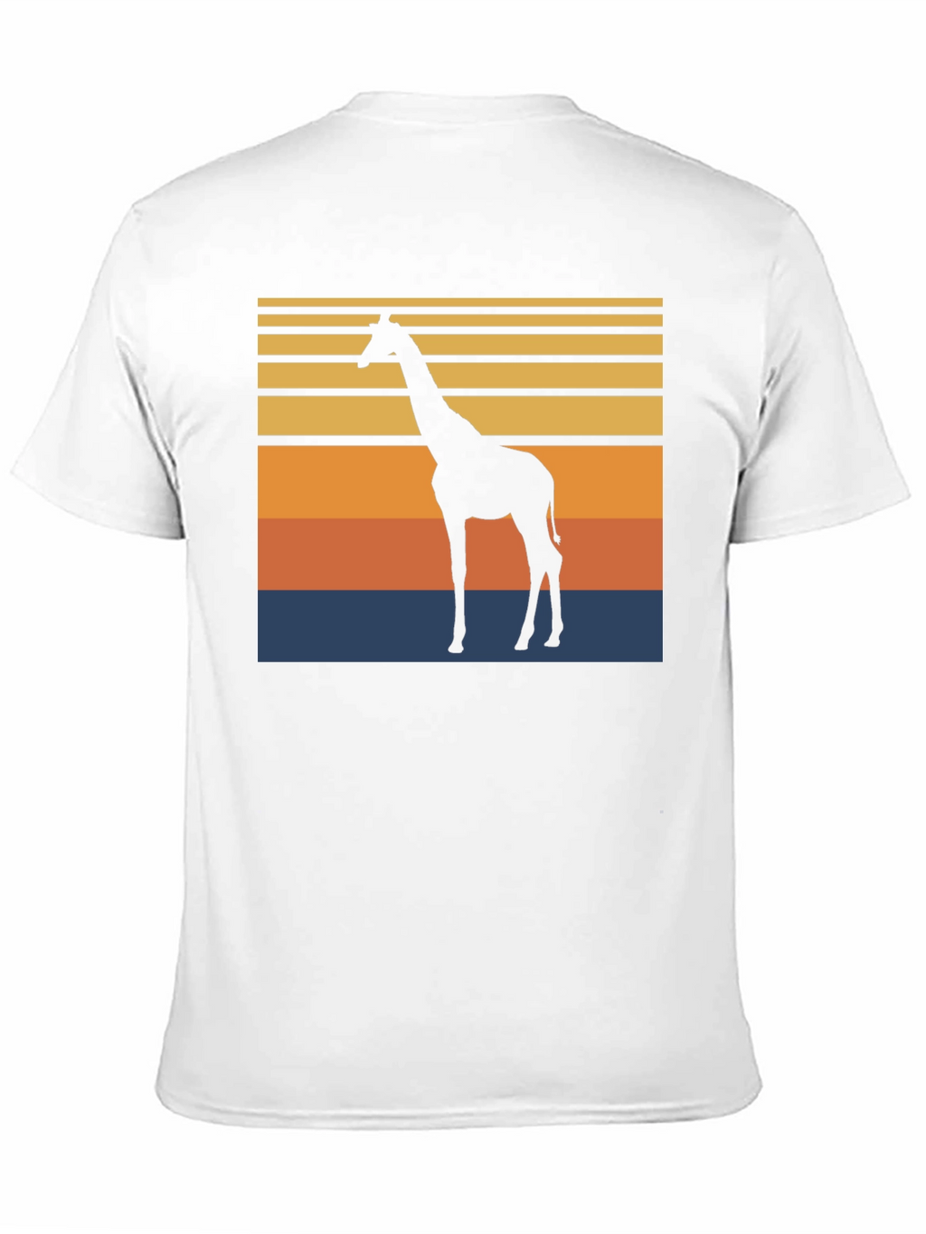 Giraffe Sunset Graphic Tee