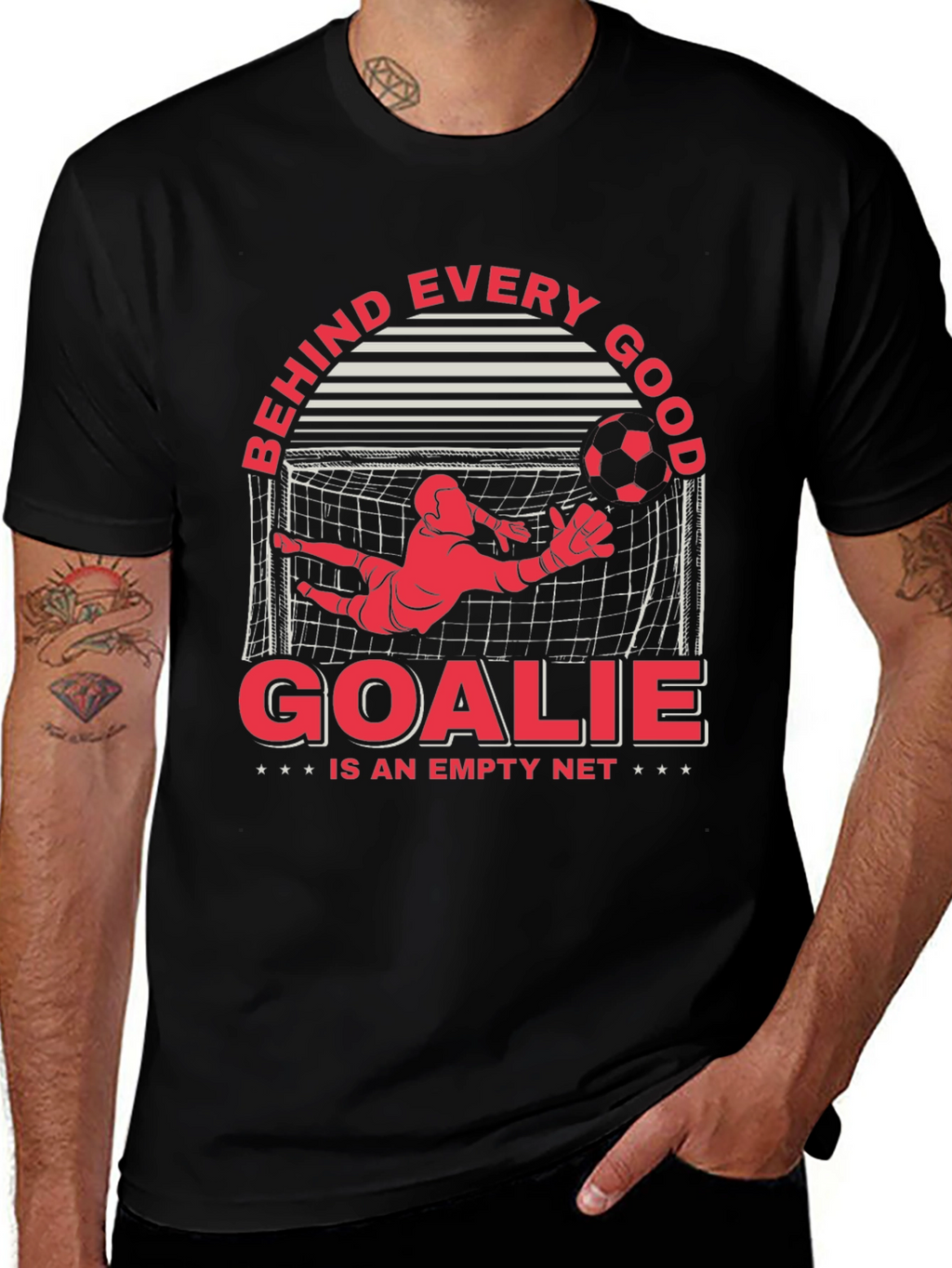 Behind Every Good Goalie T-Shirt