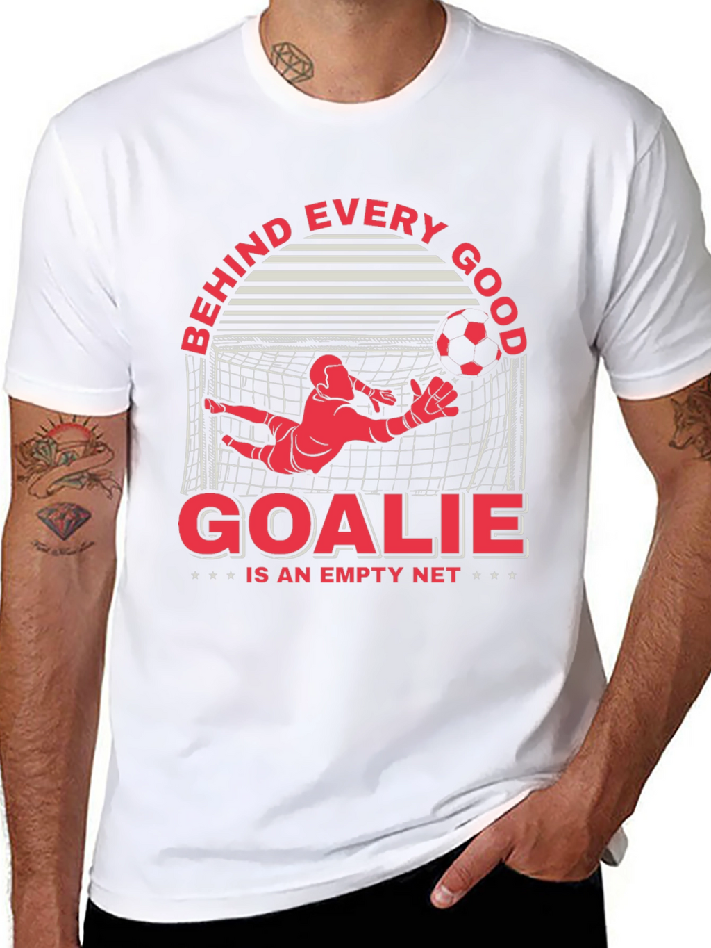 Behind Every Good Goalie T-Shirt