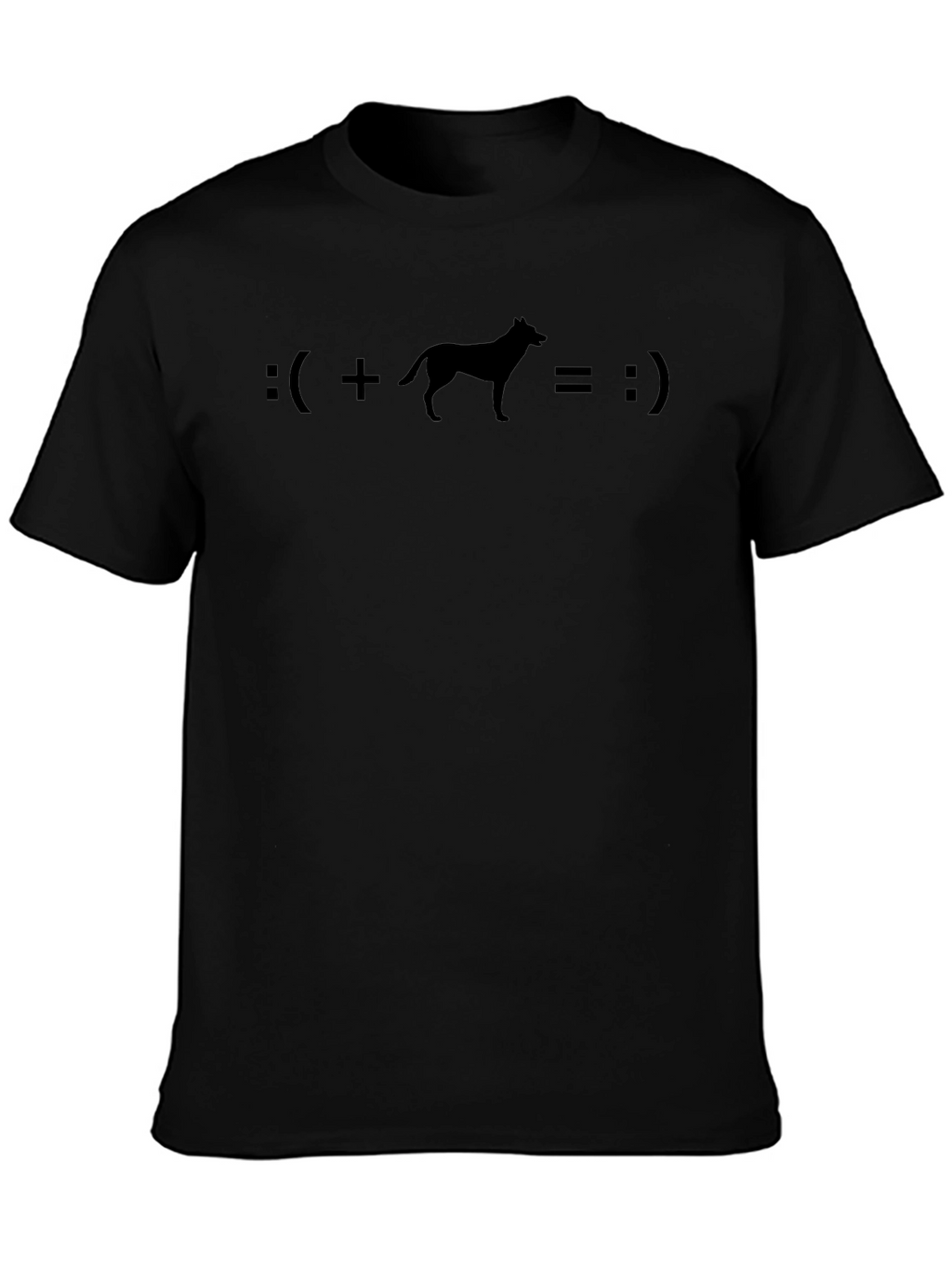 Dog Equals Happiness Graphic Tee