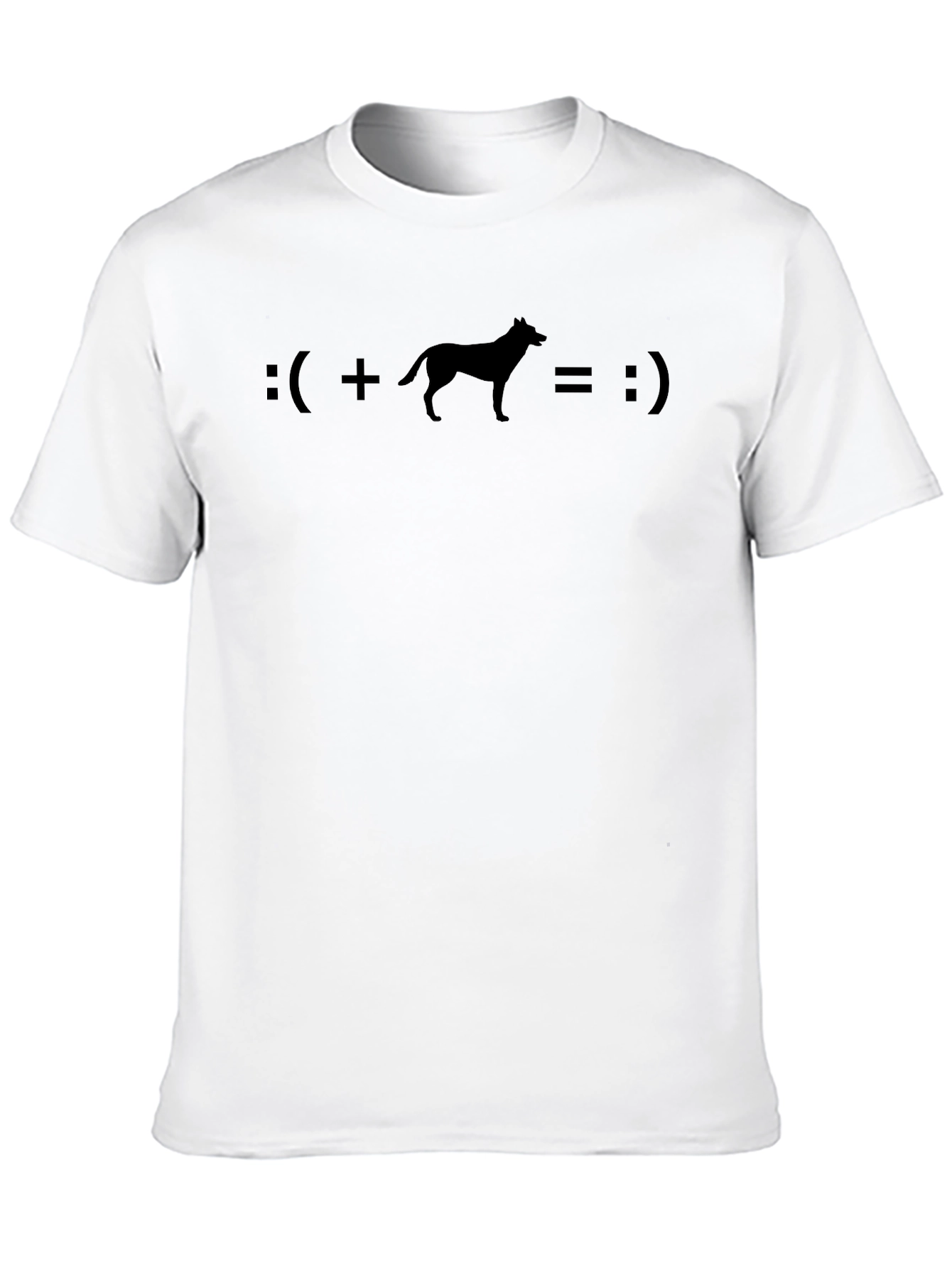 Dog Equals Happiness Graphic Tee