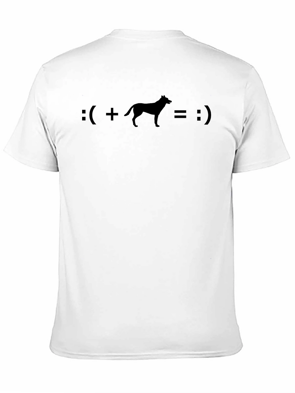 Dog Equals Happiness Graphic Tee