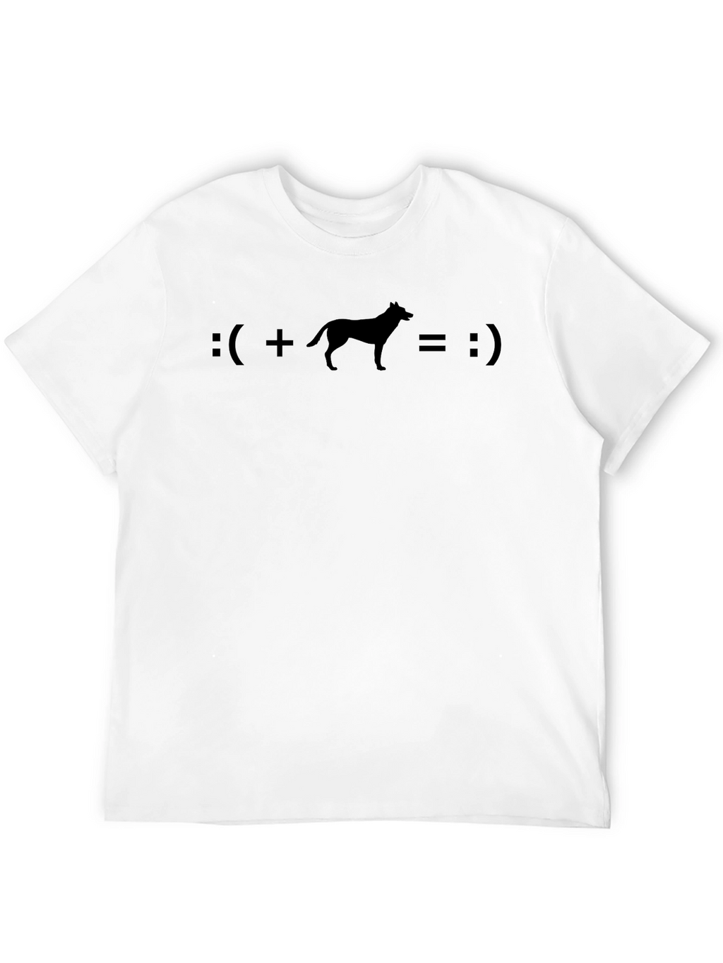 Dog Equals Happiness Graphic Tee
