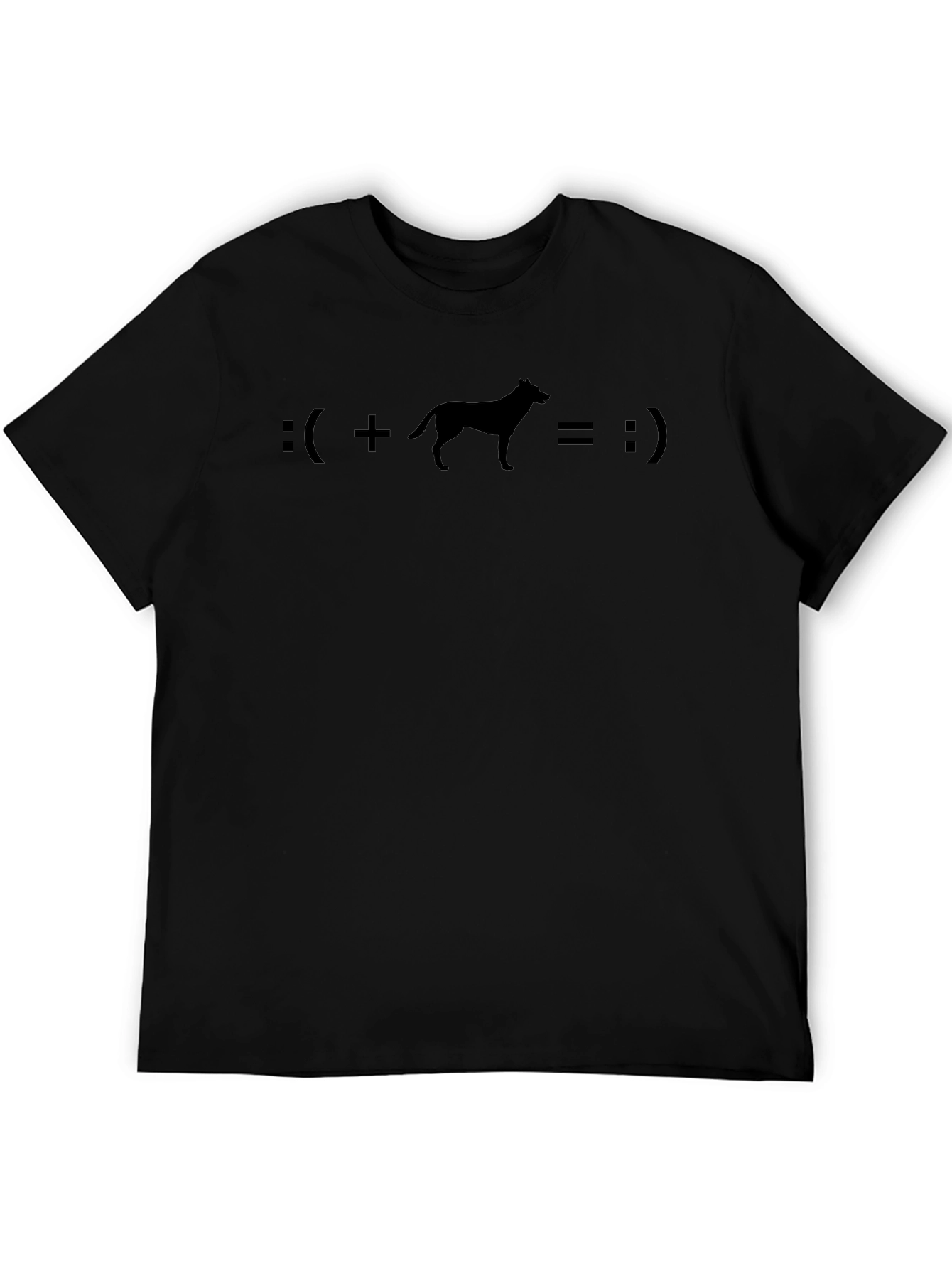 Dog Equals Happiness Graphic Tee