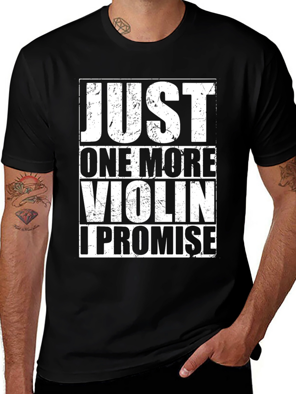 Just One More Violin T-Shirt