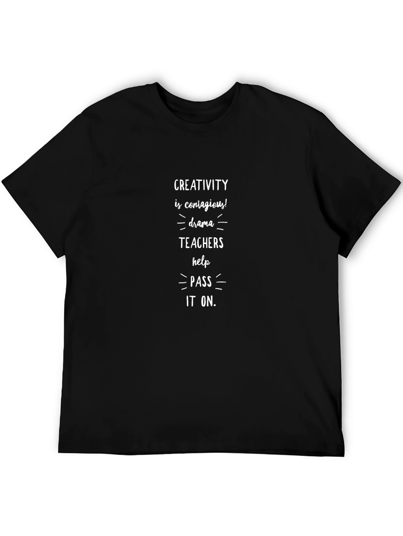 Creativity is Contagious Drama Teacher T-Shirt