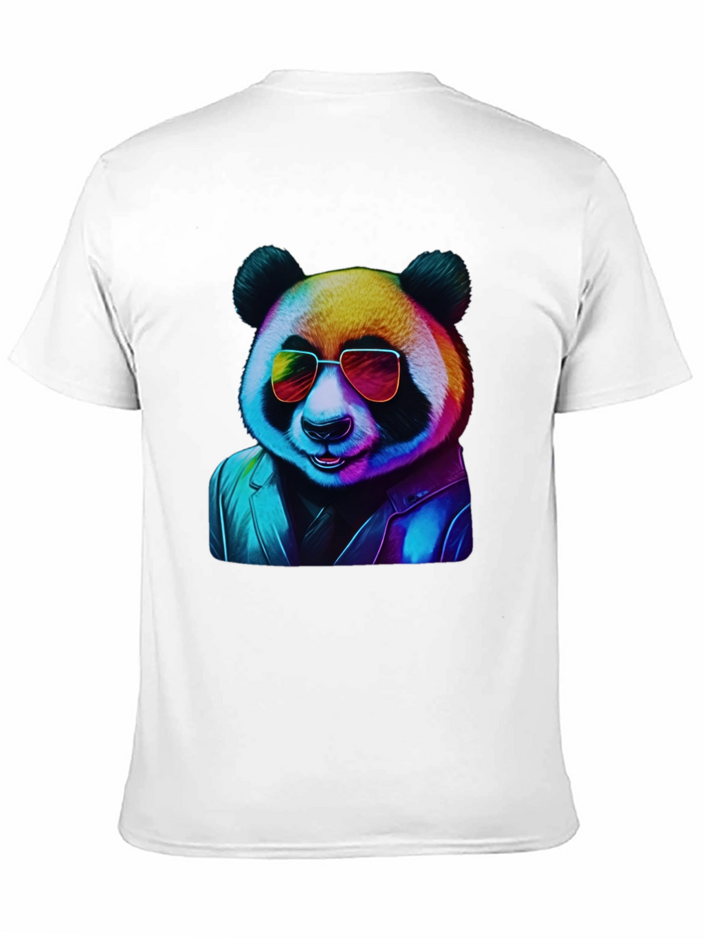 Cool Panda Graphic Tee - Black T-Shirt