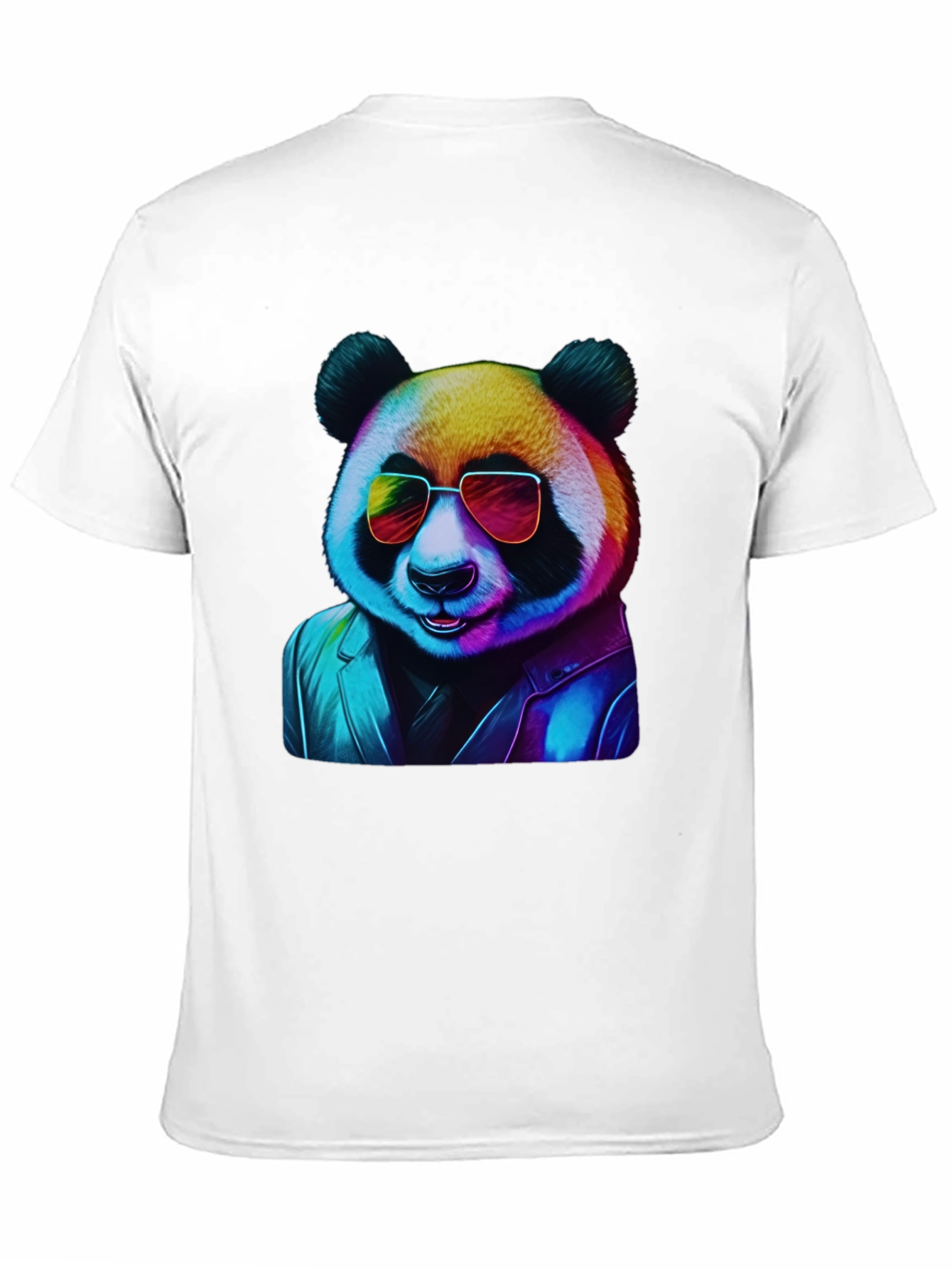 Cool Panda Graphic Tee - Black T-Shirt