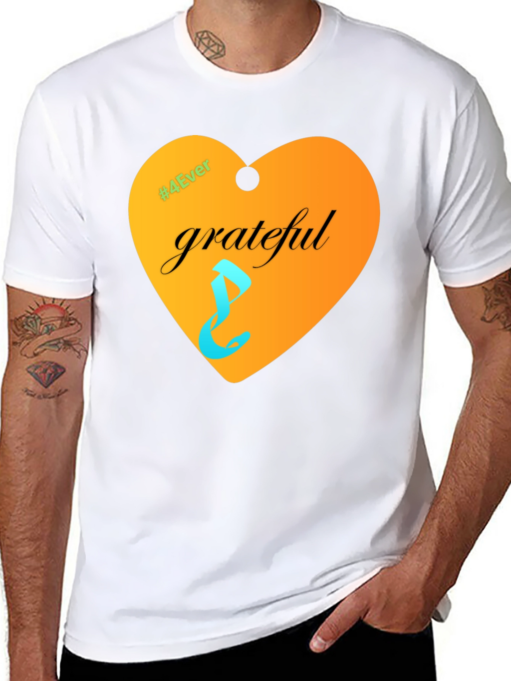 Grateful Heart Graphic T-Shirt