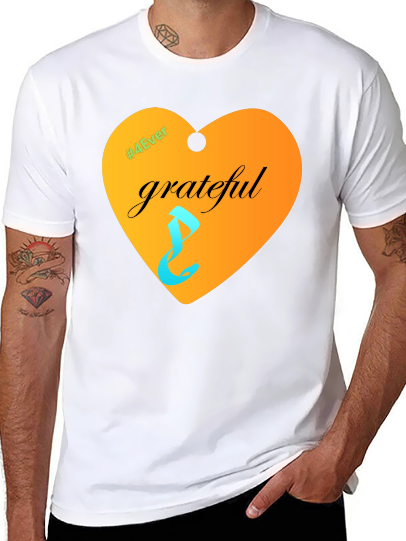 Grateful Heart Graphic T-Shirt