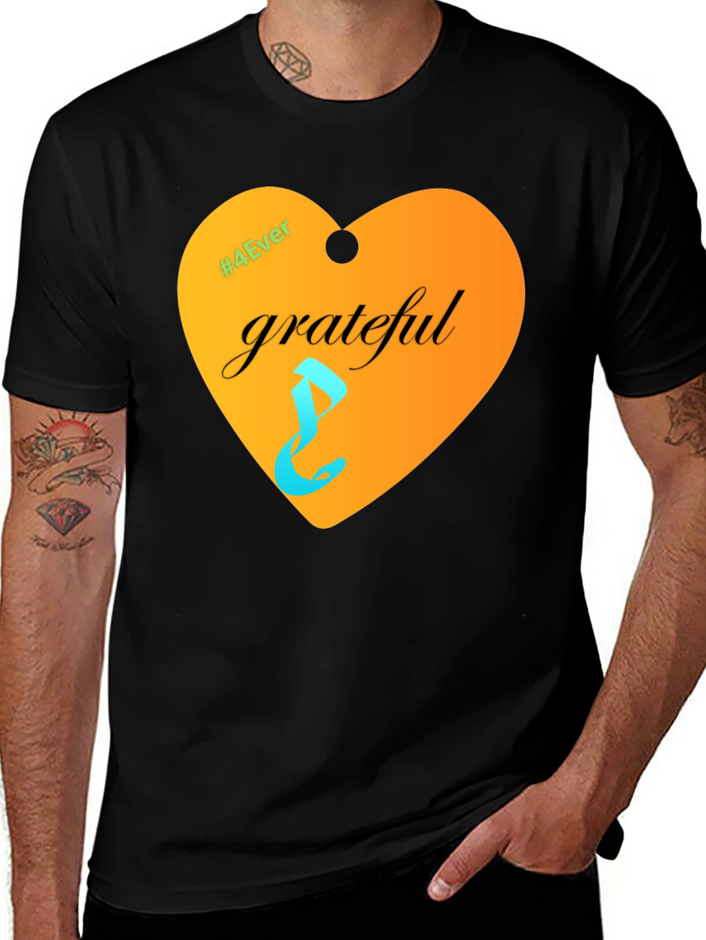 Grateful Heart Graphic T-Shirt