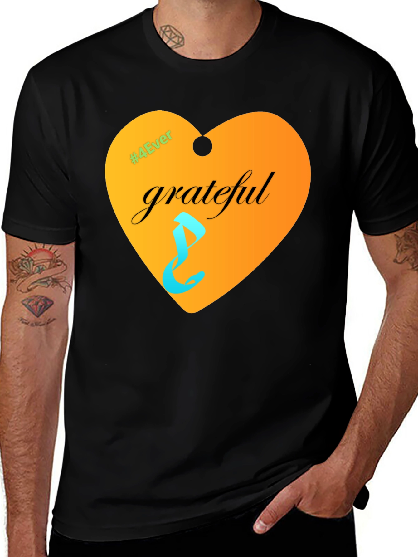 Grateful Heart Graphic T-Shirt