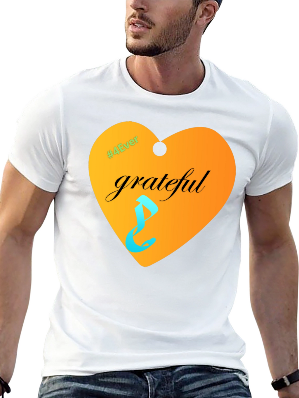 Grateful Heart Graphic T-Shirt