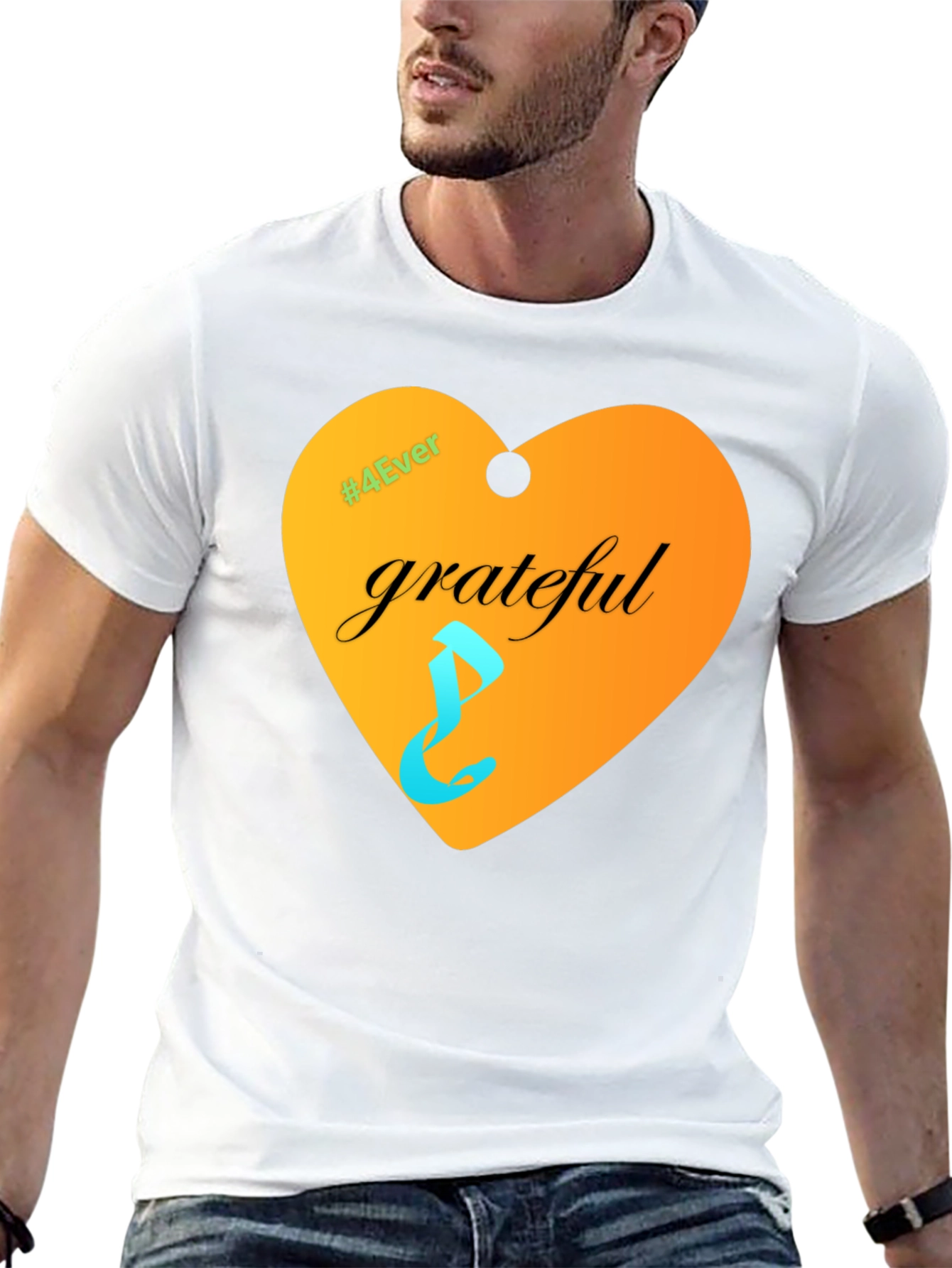 Grateful Heart Graphic T-Shirt