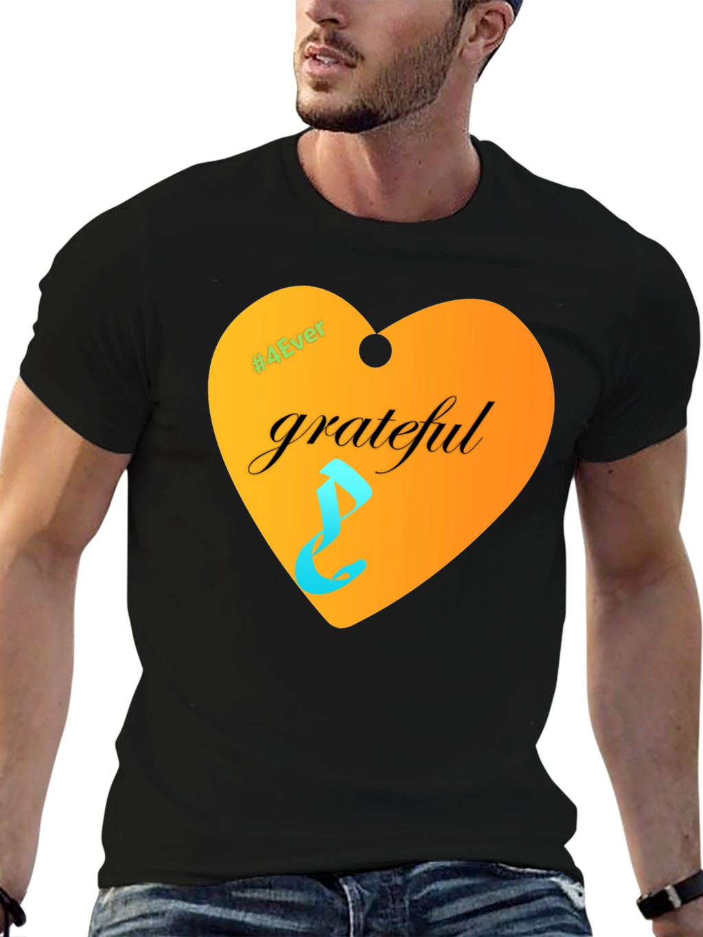 Grateful Heart Graphic T-Shirt